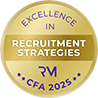 Excellence in Recruitment Strategies Badge 2025